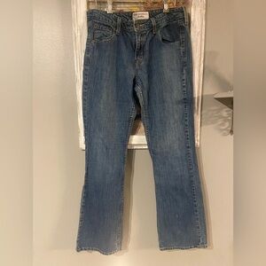 Vtg Misses Stretch Low Rise Bootcut Levi Jeans Sz 10